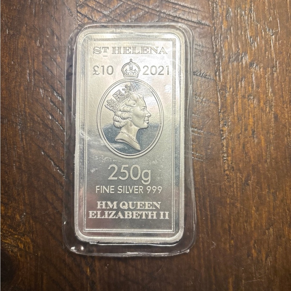 Silver bar bullion 250g 999 EAST INDIA TRADING COMPANY